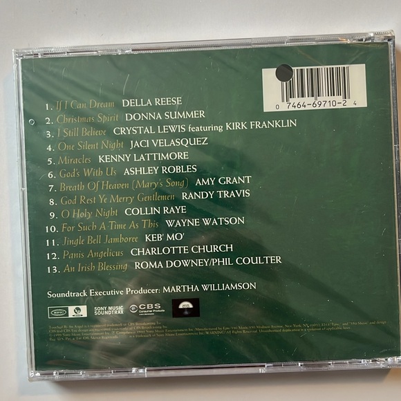 NWT cd touched by an angel christmas album - Picture 2 of 2
